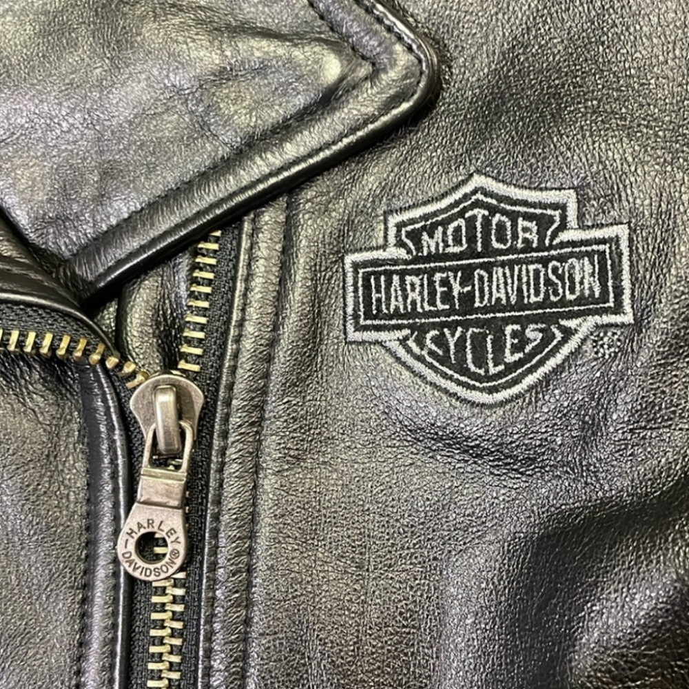 Harley-Davidso Riding Leather Jacket - Picture 4 of 11